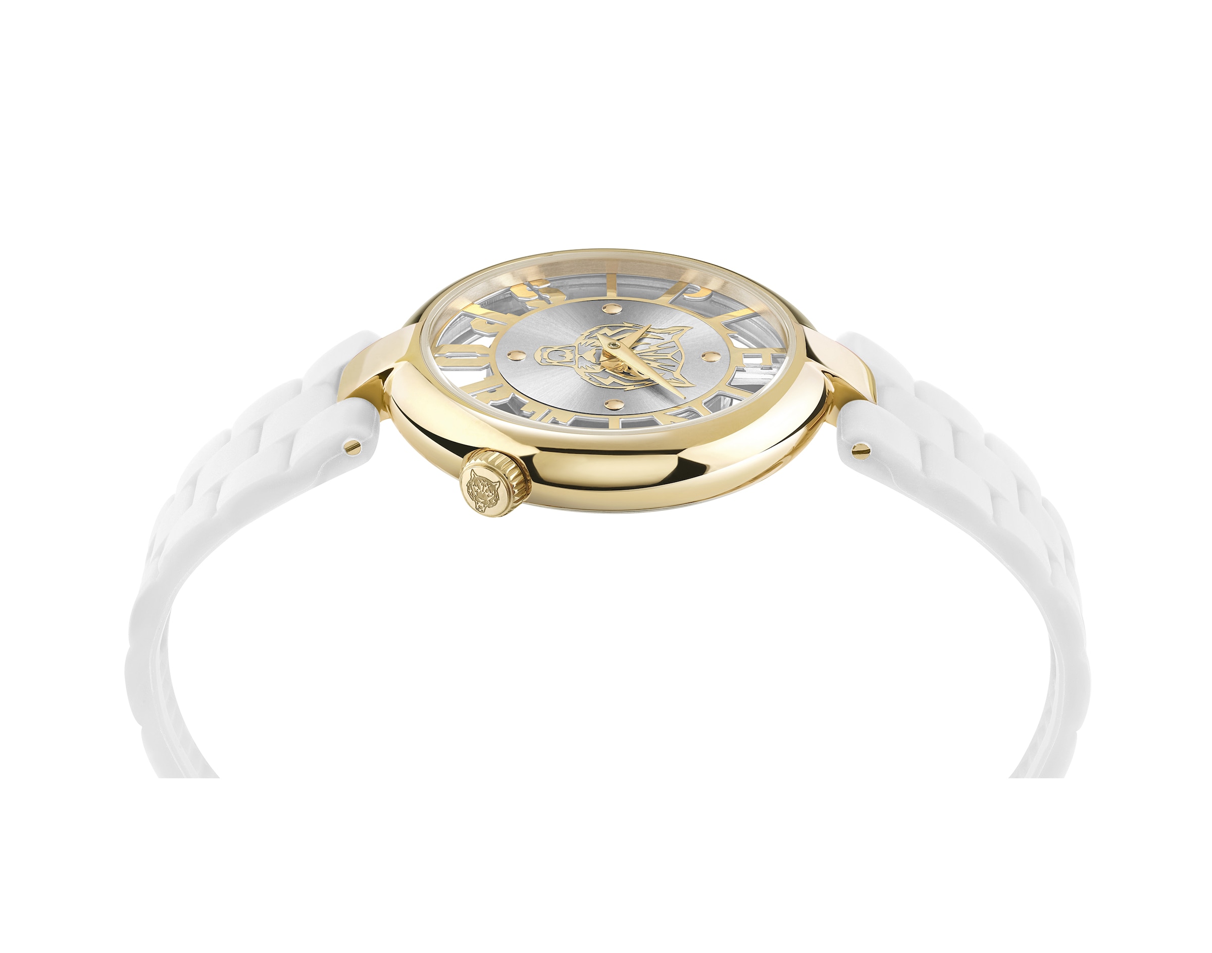 Orologio analogico 'Tiger' di Plein Sport in bianco