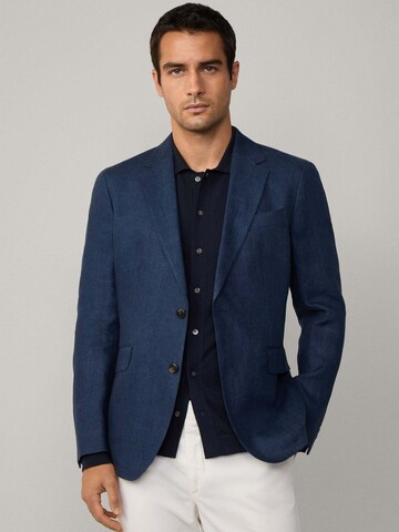 Hackett London Regular Fit Sakko in Blau: Vorderseite