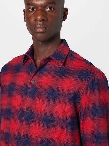 Wax London Regular fit Button Up Shirt in Red