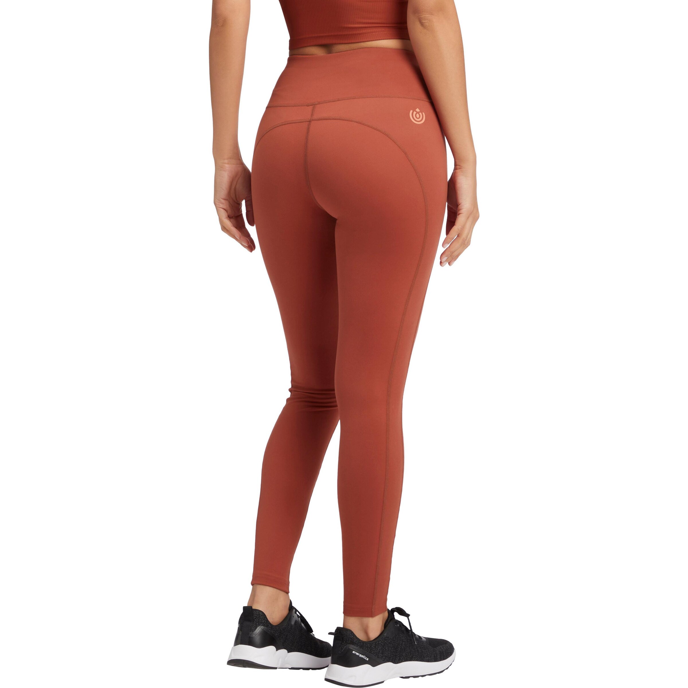 ENERGETICS Skinny Workout Pants 'Odessa' in Red