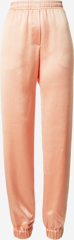 HUGO Red Tapered Trousers 'Hamaga' in Orange: front