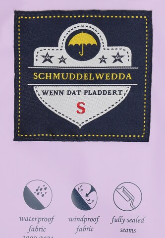 Manteau fonctionnel Schmuddelwedda en violet
