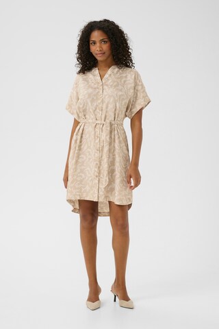 Kaffe Jurk 'Barton' in Beige