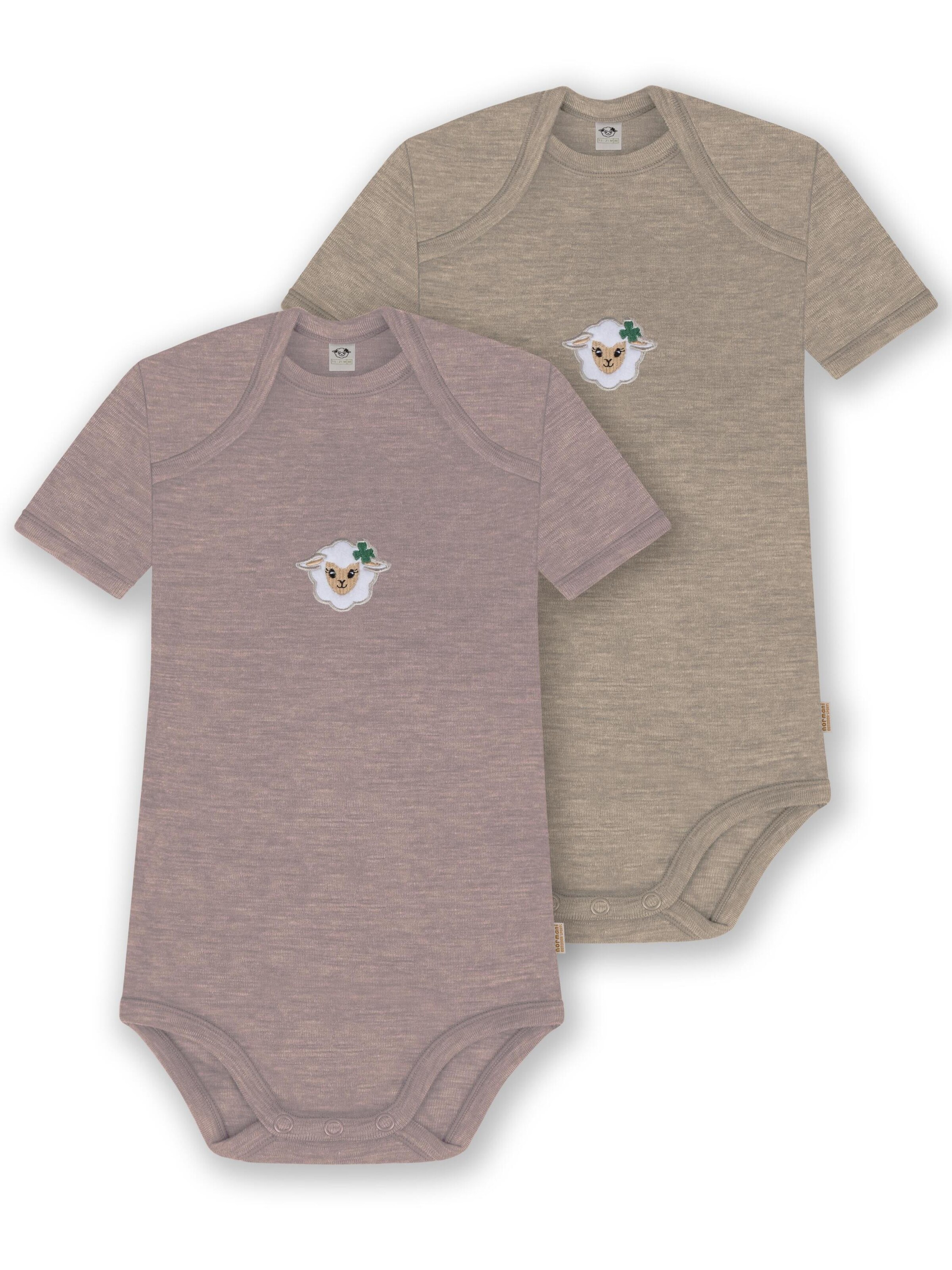 Barboteuse / body 'Tauranga' normani en beige : devant