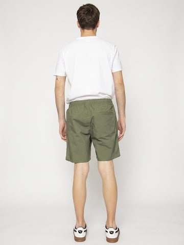 Baggy Pantaloni 'Everyday Coolmax Short Green' di Brixton in verde