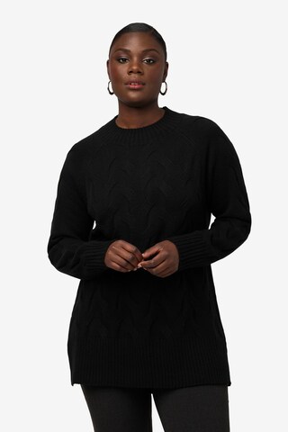 Ulla Popken Sweater in Black: front