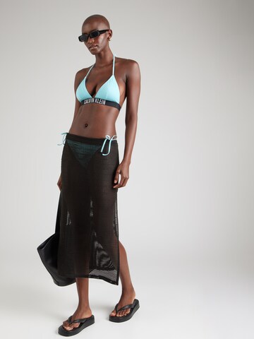 Calvin Klein Swimwear Trójkąt Góra bikini 'Intense Power' w kolorze niebieski