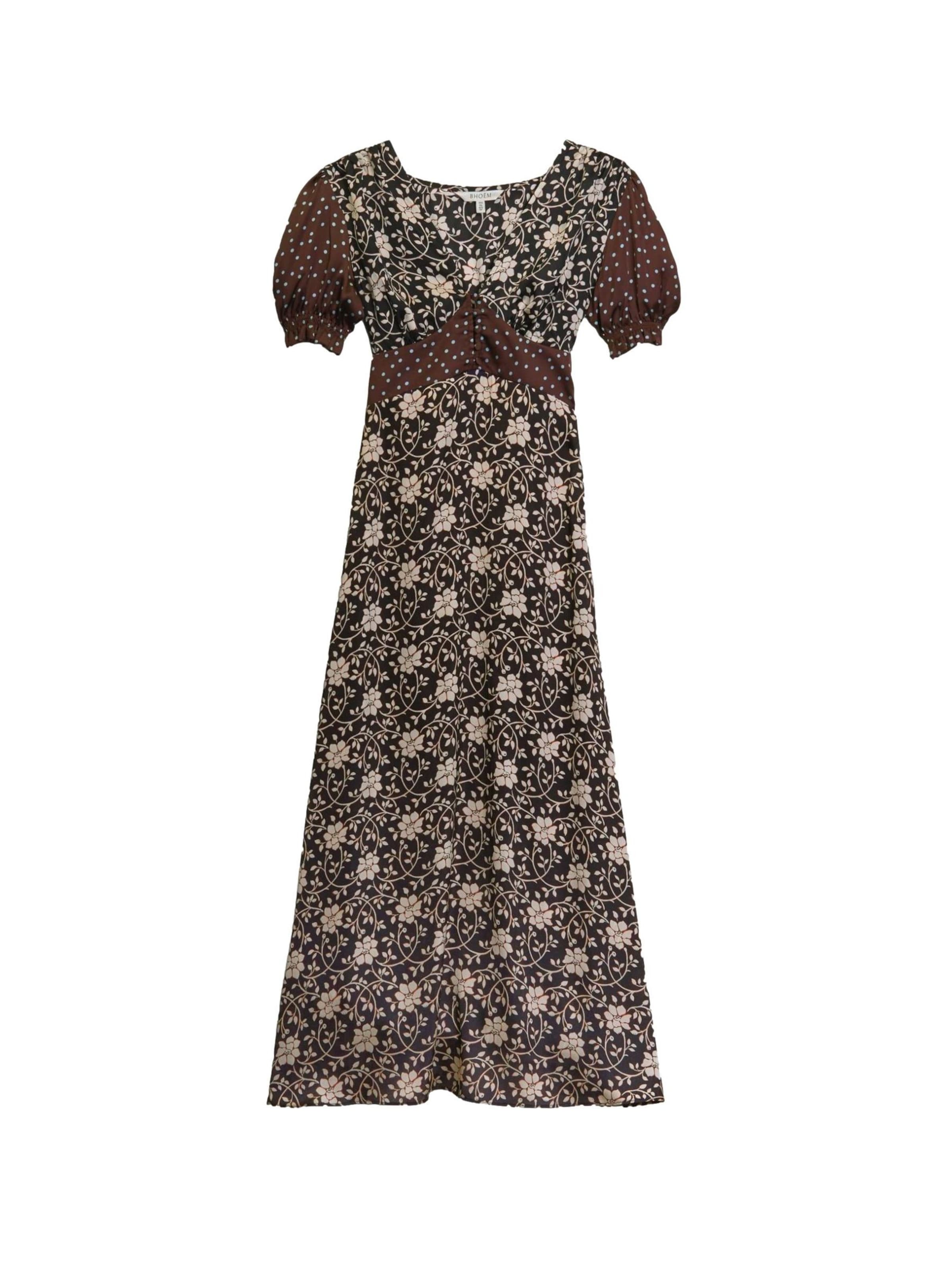 Bhoem Kleid in Schwarz: Vorderseite