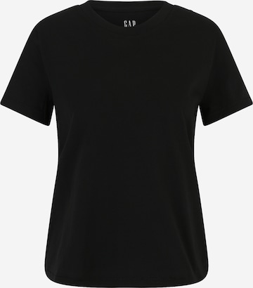 Gap Petite - Camiseta en negro: frente