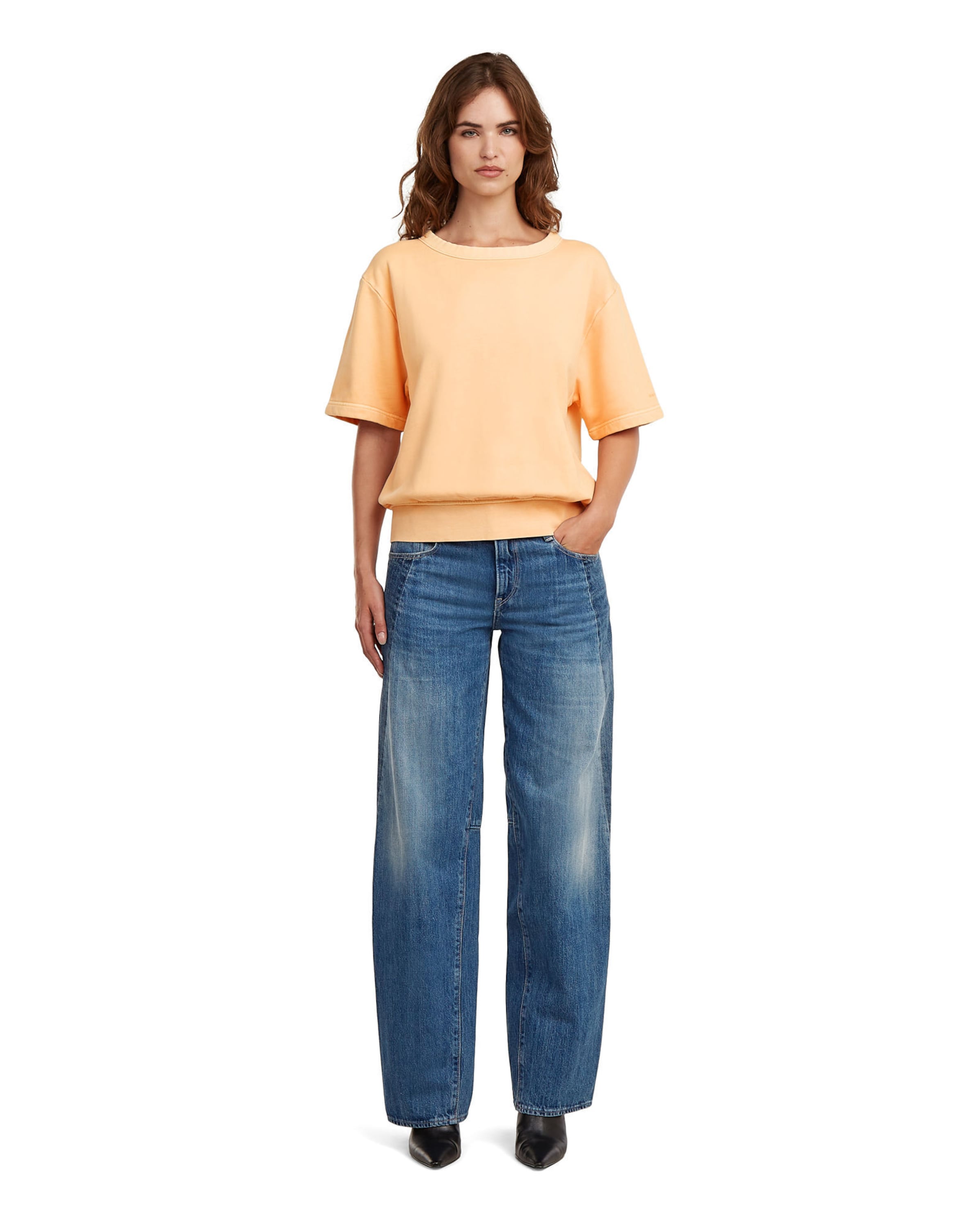 G-STAR Loosefit Jeans - 'Contor Two-Tone Loose Jeans' in Blau