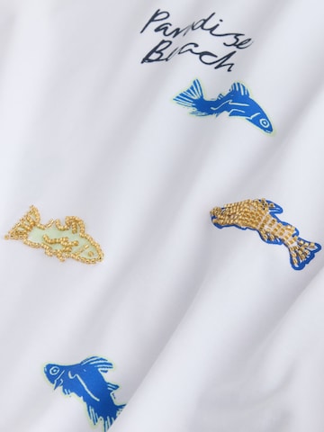 T-shirt Next en blanc