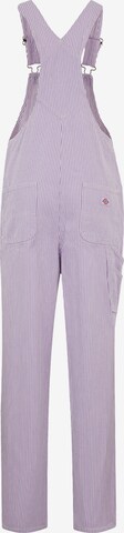 DICKIES Regular Dungarees 'Bib' in Purple