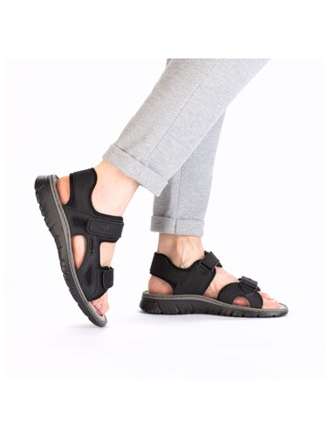 Rieker Sandal in Black
