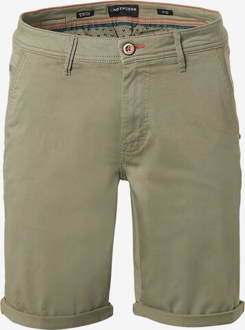 No Excess Chino Pants in Green: front