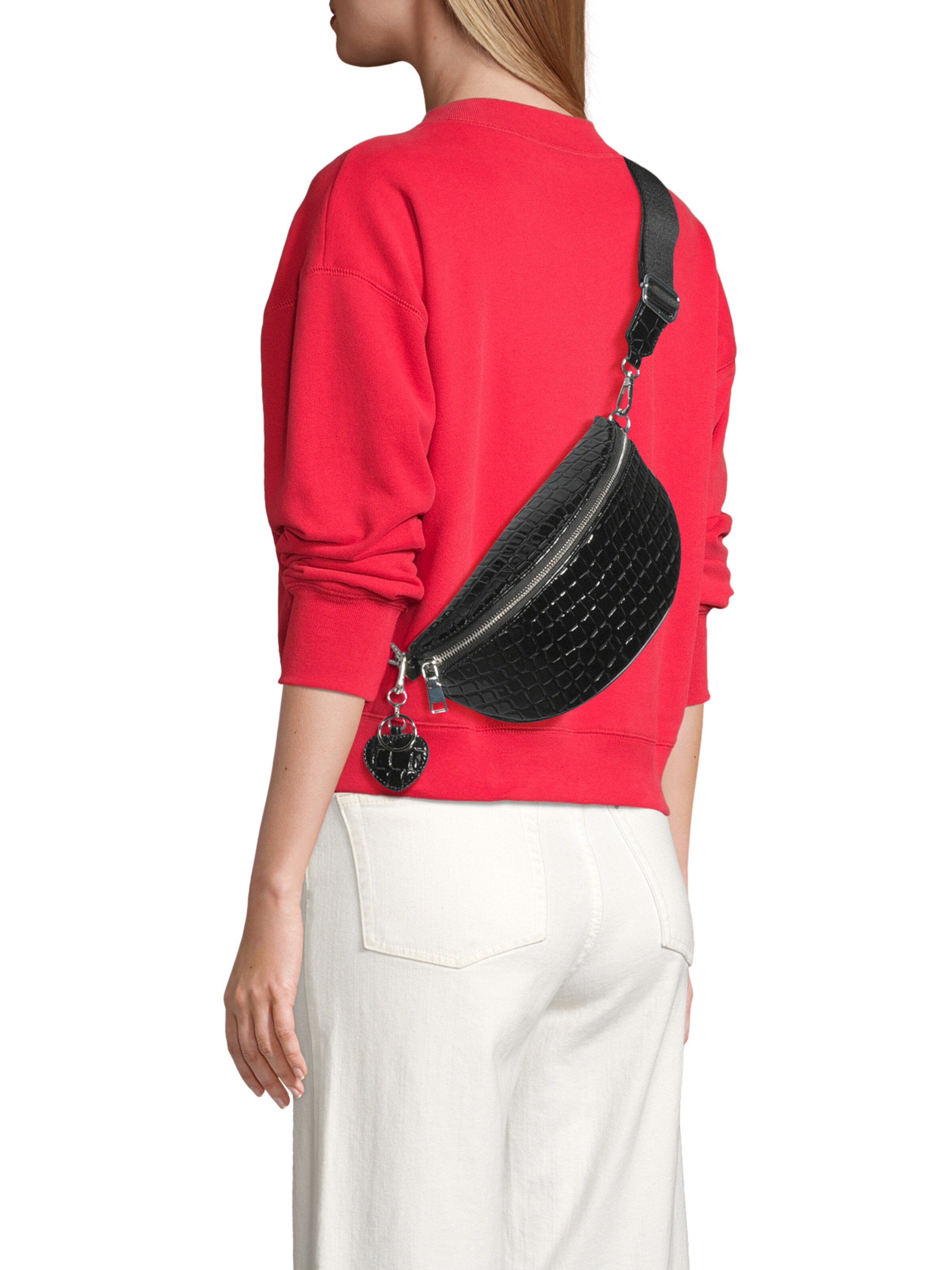 Marsupio 'NESNA' di Seidenfelt in grigio: frontale