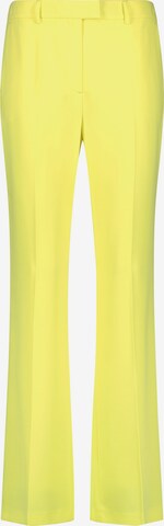 Pantalon à plis TAIFUN en jaune : devant