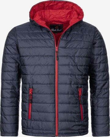 Rock Creek Winterjacke in Blau: predná strana