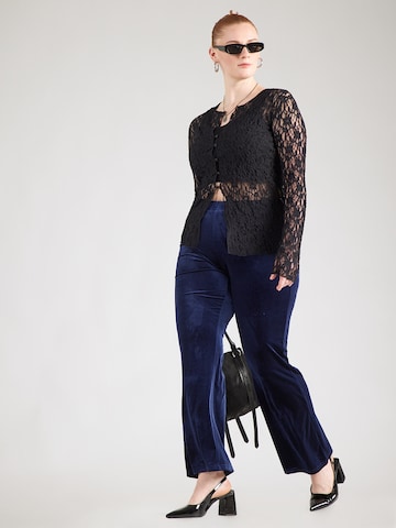 évasé Pantalon 'CARDAIZA' ONLY Carmakoma en bleu