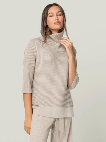 YOU LOOK PERFECT Leisure suit 'LOUNGEWEAR SET  - Pullover Bailey & Pants Bailey' in Beige