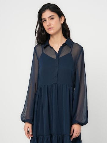 VILA Платье-рубашка 'VIJAVIZZA' в Синий