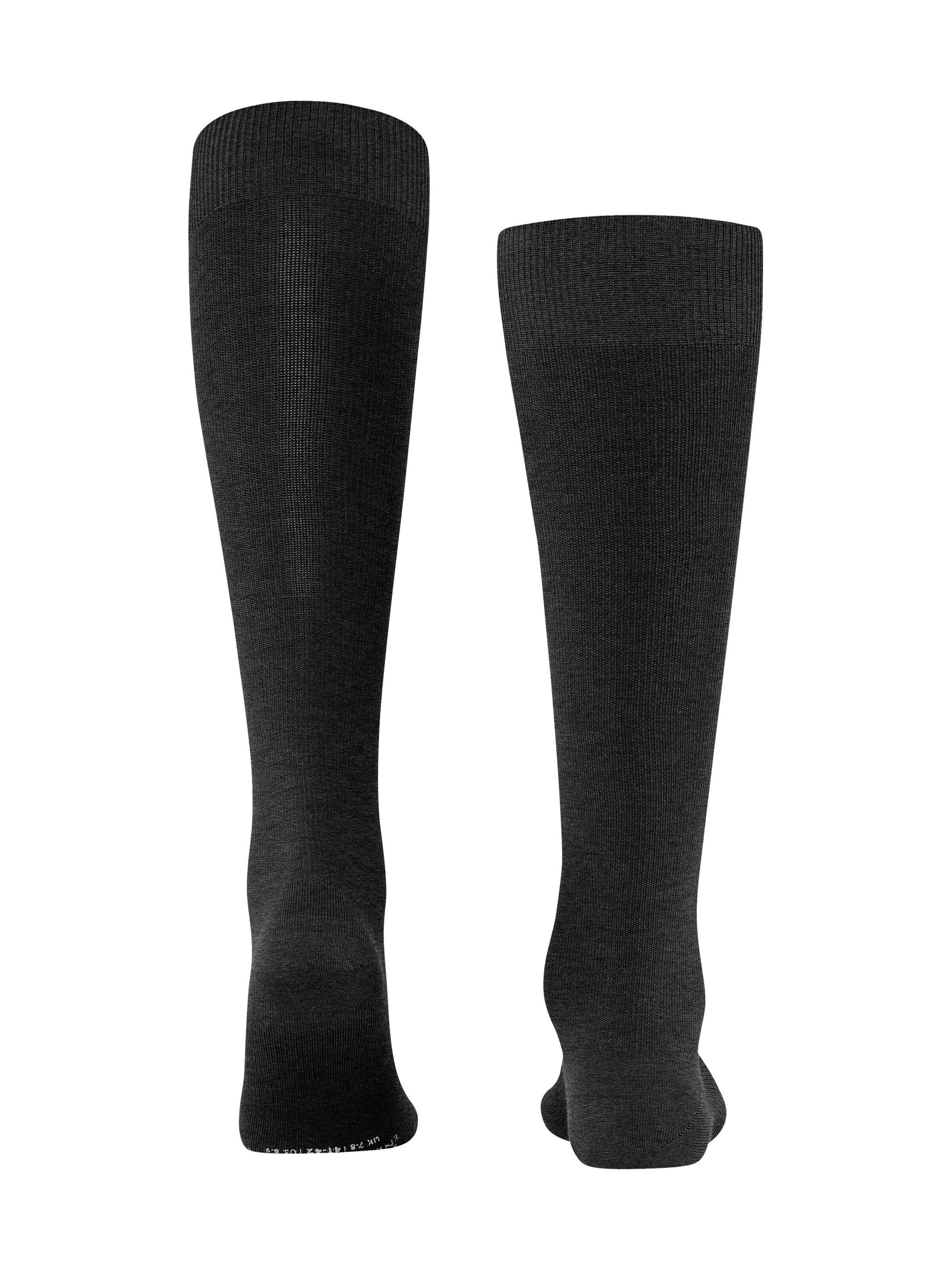 FALKE Kniestrümpfe 'Energizing Wool'‌‌‌‌‌‌‌‌‌ in Grau