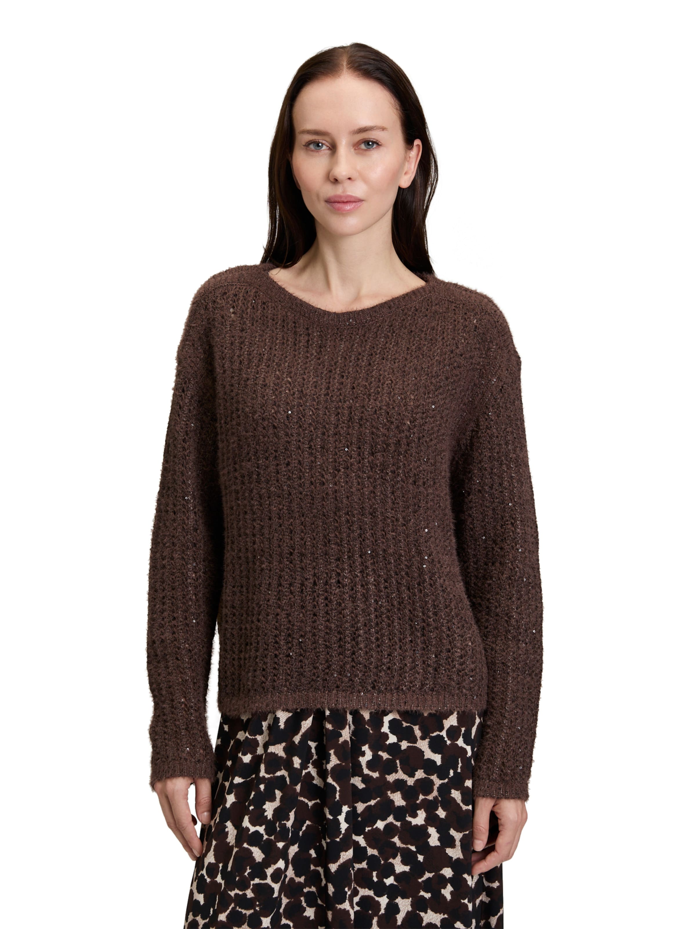 Pullover di Betty Barclay in marrone: frontale