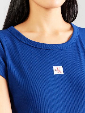 Calvin Klein Jeans Shirt in Blauw