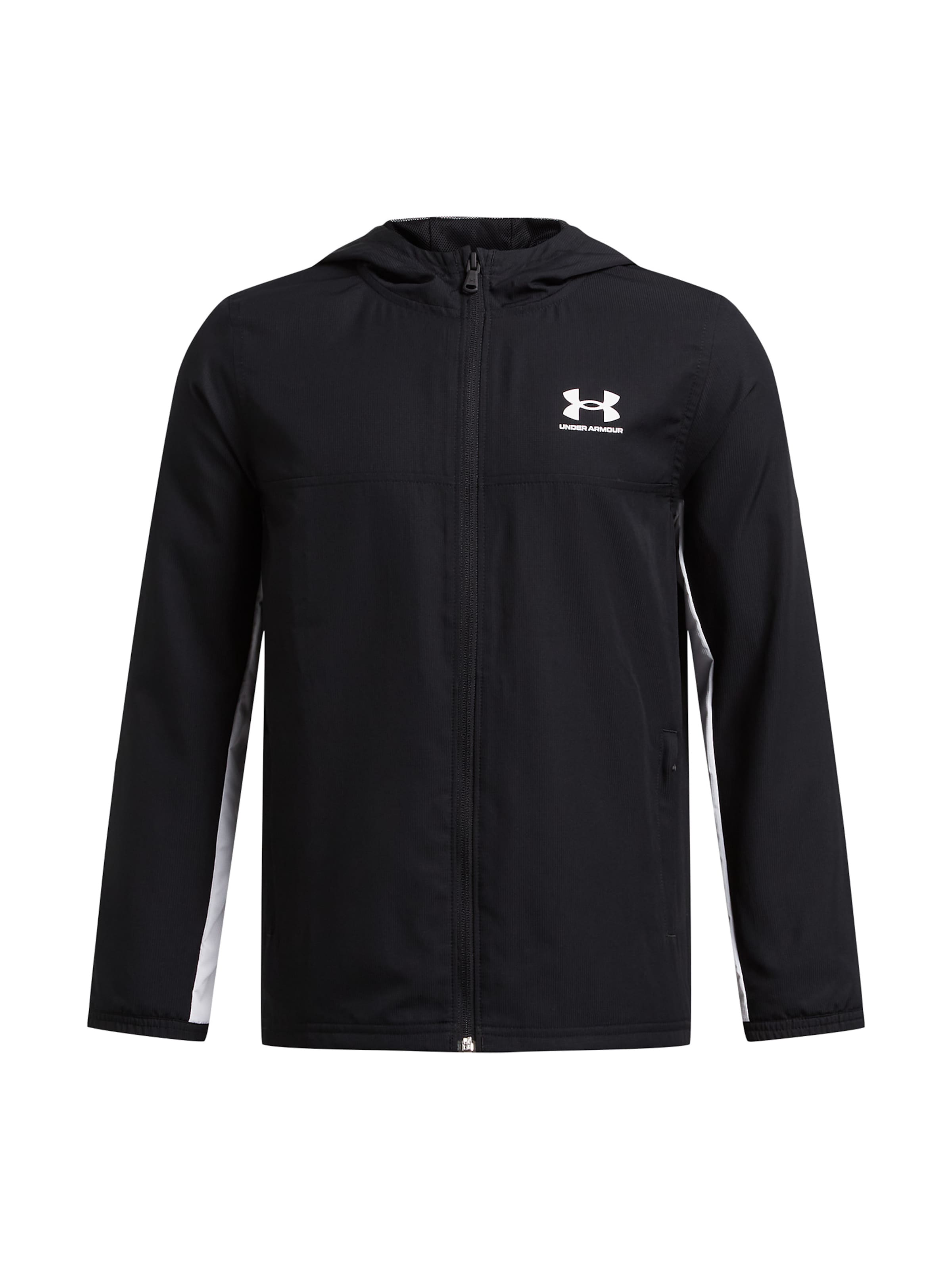 UNDER ARMOUR Sportjas 'Rival' in Zwart: voorkant