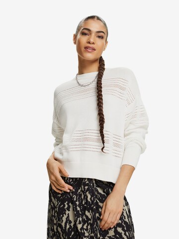 ESPRIT Sweater in White: front