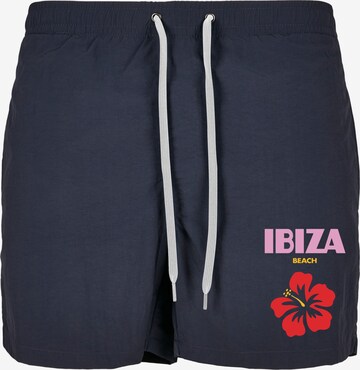 MT Men Badeshorts 'Ibiza Beach' in Blau: predná strana