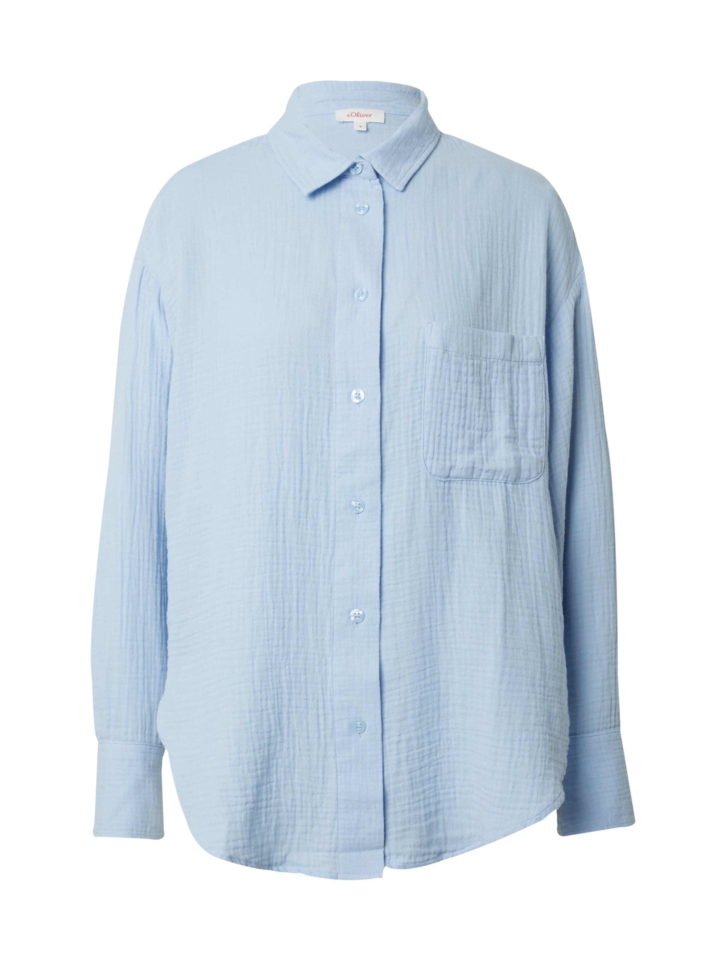 s.Oliver Blouse in Blue: front