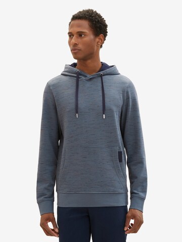TOM TAILOR Sweatshirt in Mottled ABOUT | Blue YOU