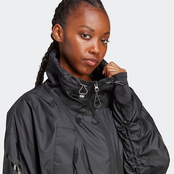 ADIDAS BY STELLA MCCARTNEY Sports jacket 'Truecasuals Long Lightweight' in Black