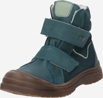 Däumling Boots in Green: front