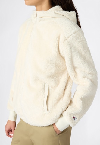 Champion Authentic Athletic Apparel Fleecejacke in Weiß