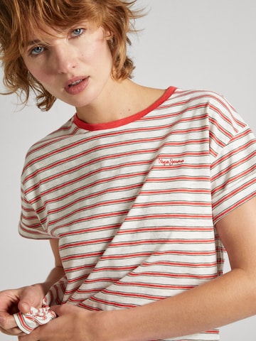 Pepe Jeans T-Shirt 'Hagar' in Weiß