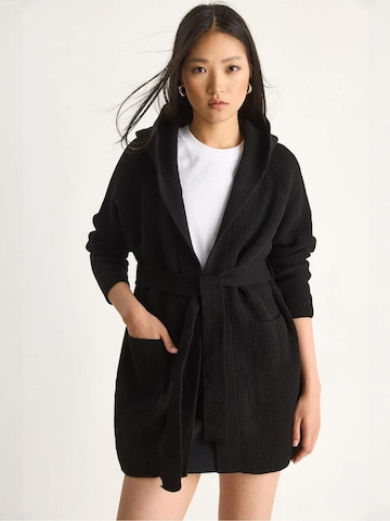 Bianco Lucci Strickjacke in Schwarz