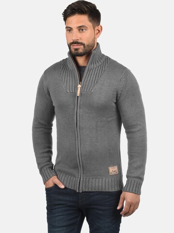 !Solid - Casaco de malha 'Poul' em cinzento