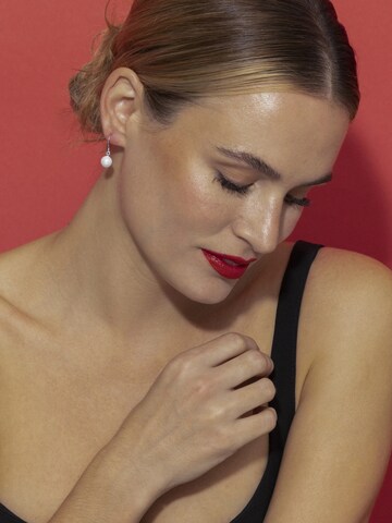LUXBYLUX Earrings in White: front