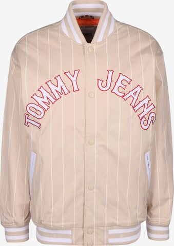 Tommy Jeans Between-Season Jacket 'Relax' in Beige: front