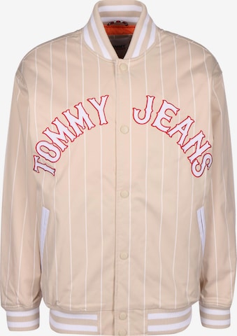 Tommy Jeans Between-Season Jacket 'Relax' in Beige: front