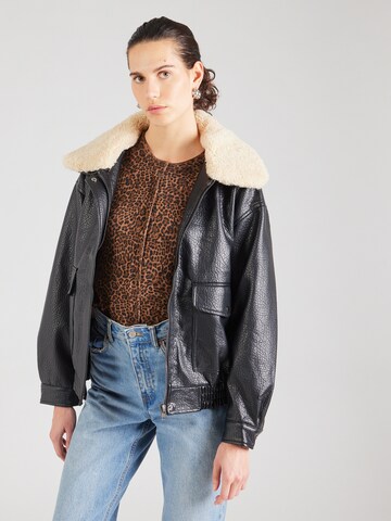 Giacca di mezza stagione di TOPSHOP in nero: frontale