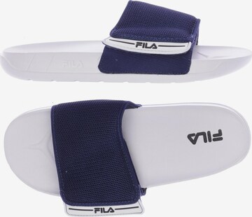 FILA Sandals & Slippers in 41 in Blue: front