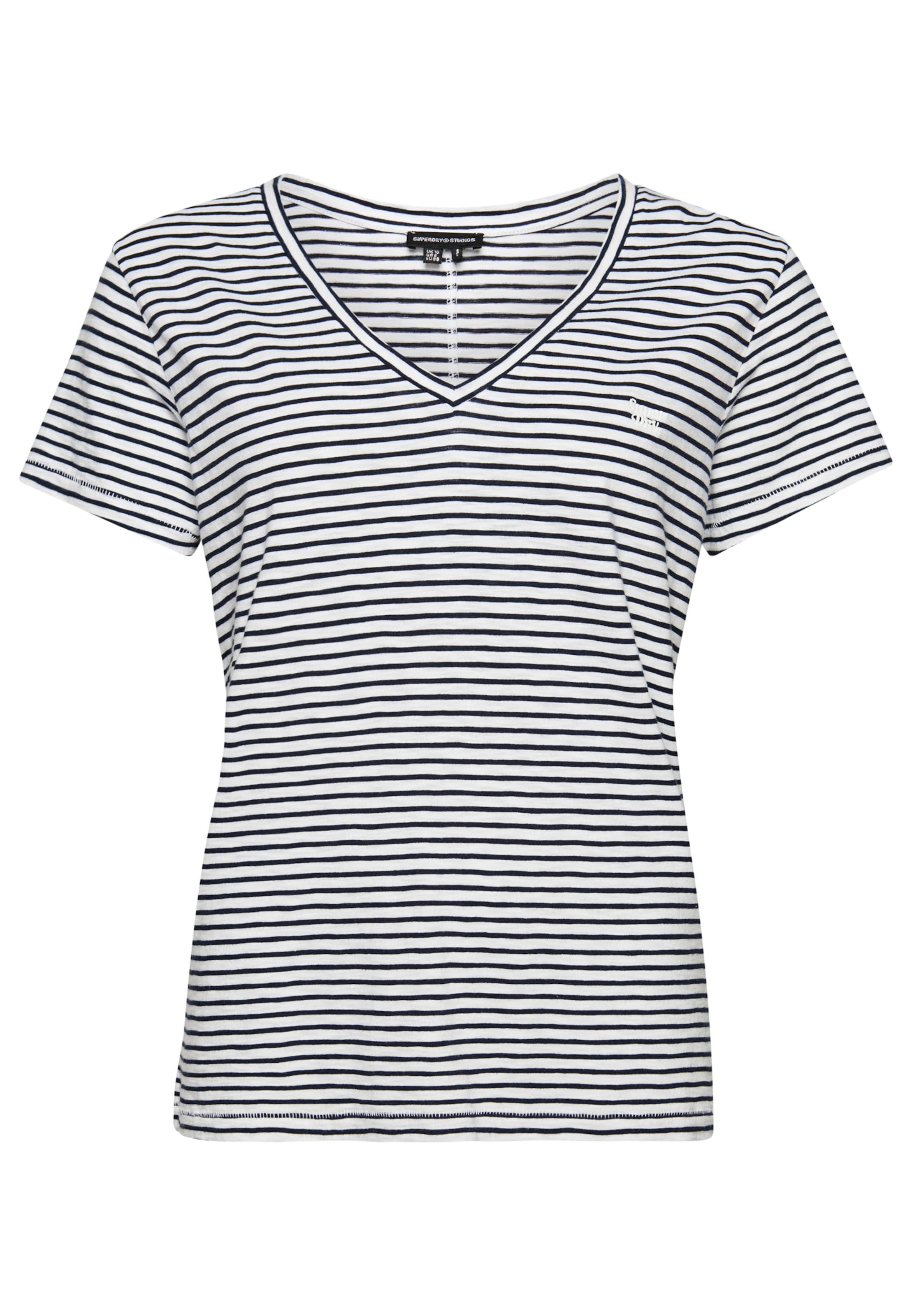 Superdry Tričko 'Studios' – modrá: přední strana