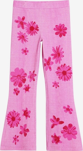 rožinė Desigual Kliošinis Kelnės: priekis