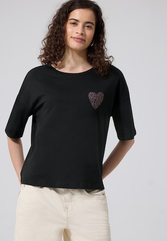 Street One Studio Shirt in Black: front