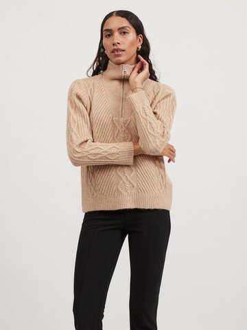 Pull-over 'Anni' VILA en beige : devant