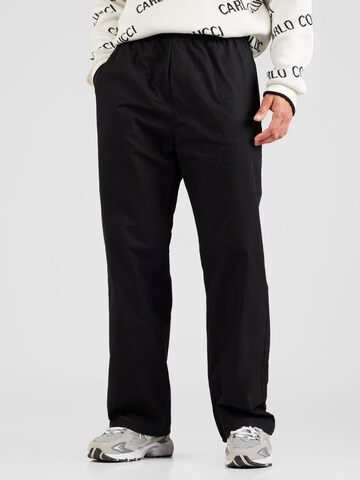 WEEKDAY Regular Pants 'Paul' in Black: front