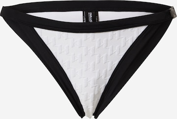 Karl Lagerfeld Bikini Bottoms in White: front