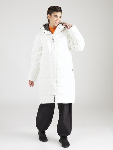 Didriksons Raincoat 'MOIRA' in White: front